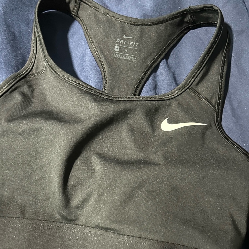 Nike Black Performance Sports Bra